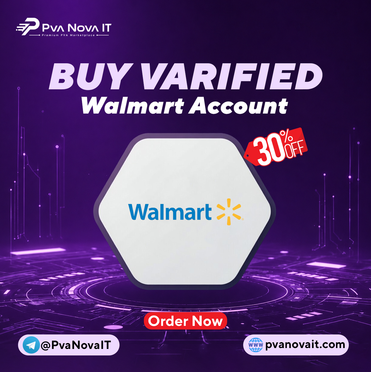 Buy Verified Walmart Seller Accounts